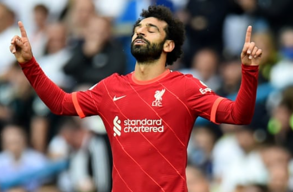 英超第16轮：萨拉赫创纪录，利物浦力克布莱顿